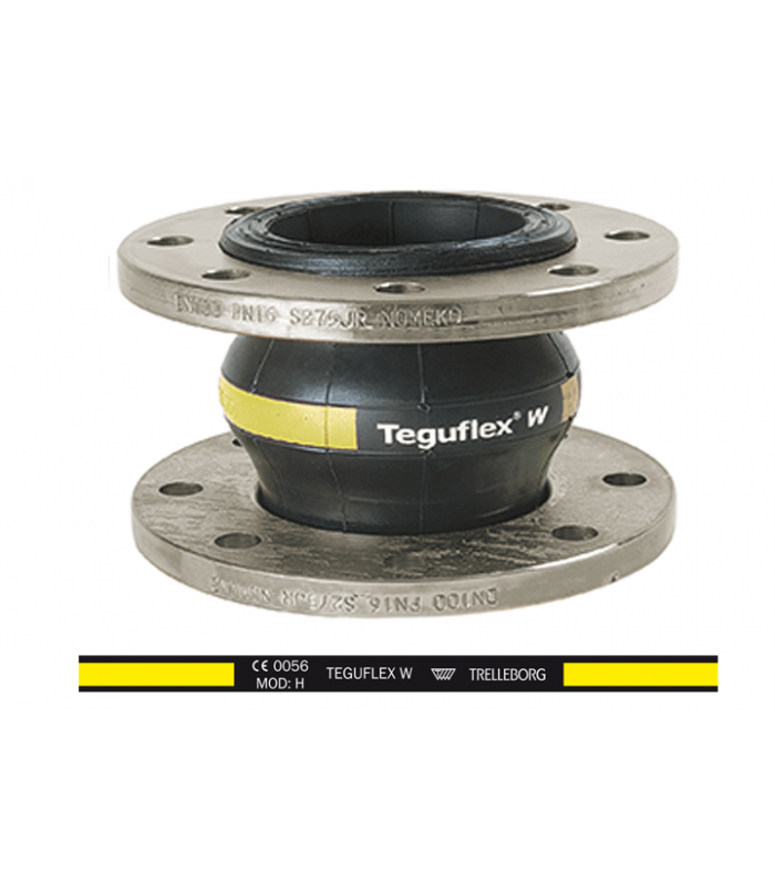 Компенсатор за масла и горива с въртящ фланец Teguflex W YELLOW