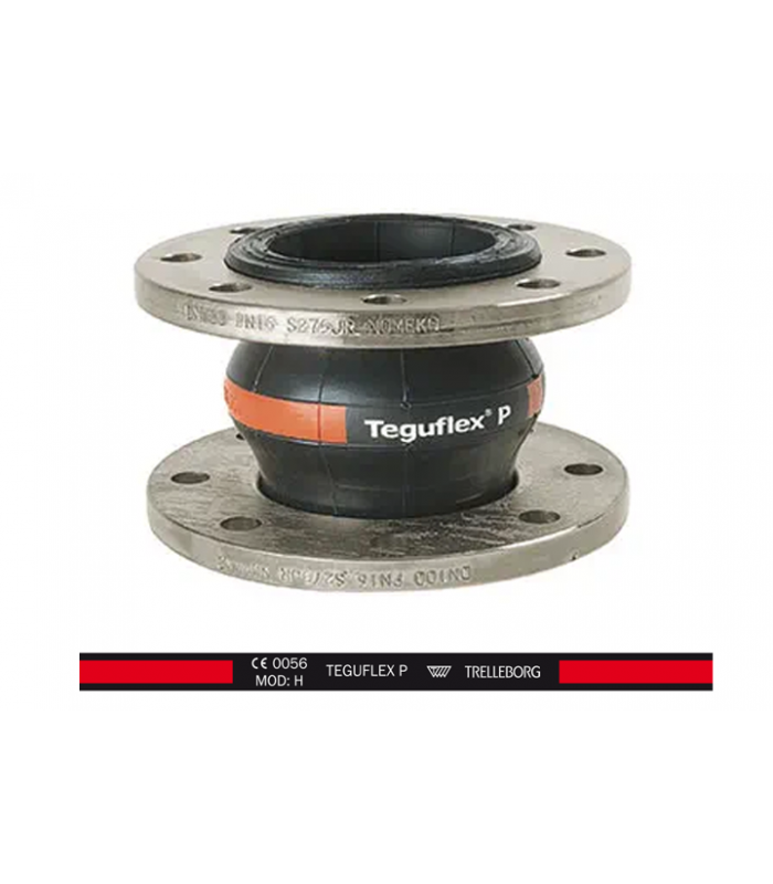 Компенсатор за вода с въртящ фланец Teguflex P RED