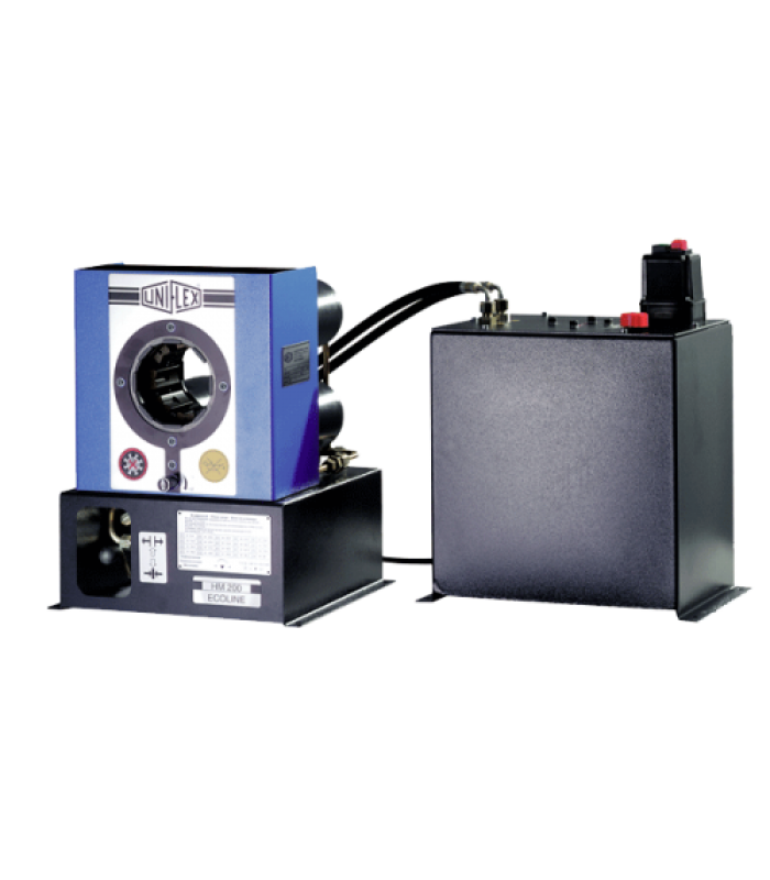 Машина за асемблиране на маркучи UNIFLEX HM 200 Ecoline Машина за асемблиране на маркучи UNIFLEX HM 200 Ecoline