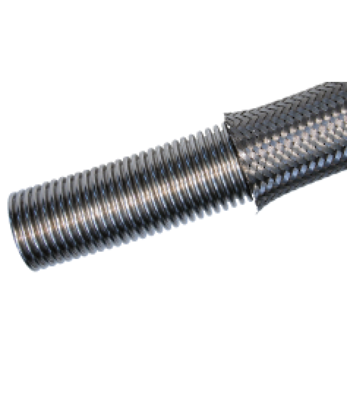 Метален маркуч с една оплетка INOX SILVER 1
