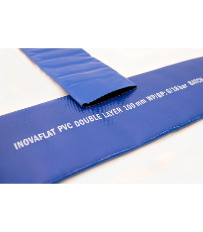 Плосък PVC маркуч за вода INOVAFLAT M 6 bar Плосък PVC маркуч за вода INOVAFLAT M 6 bar